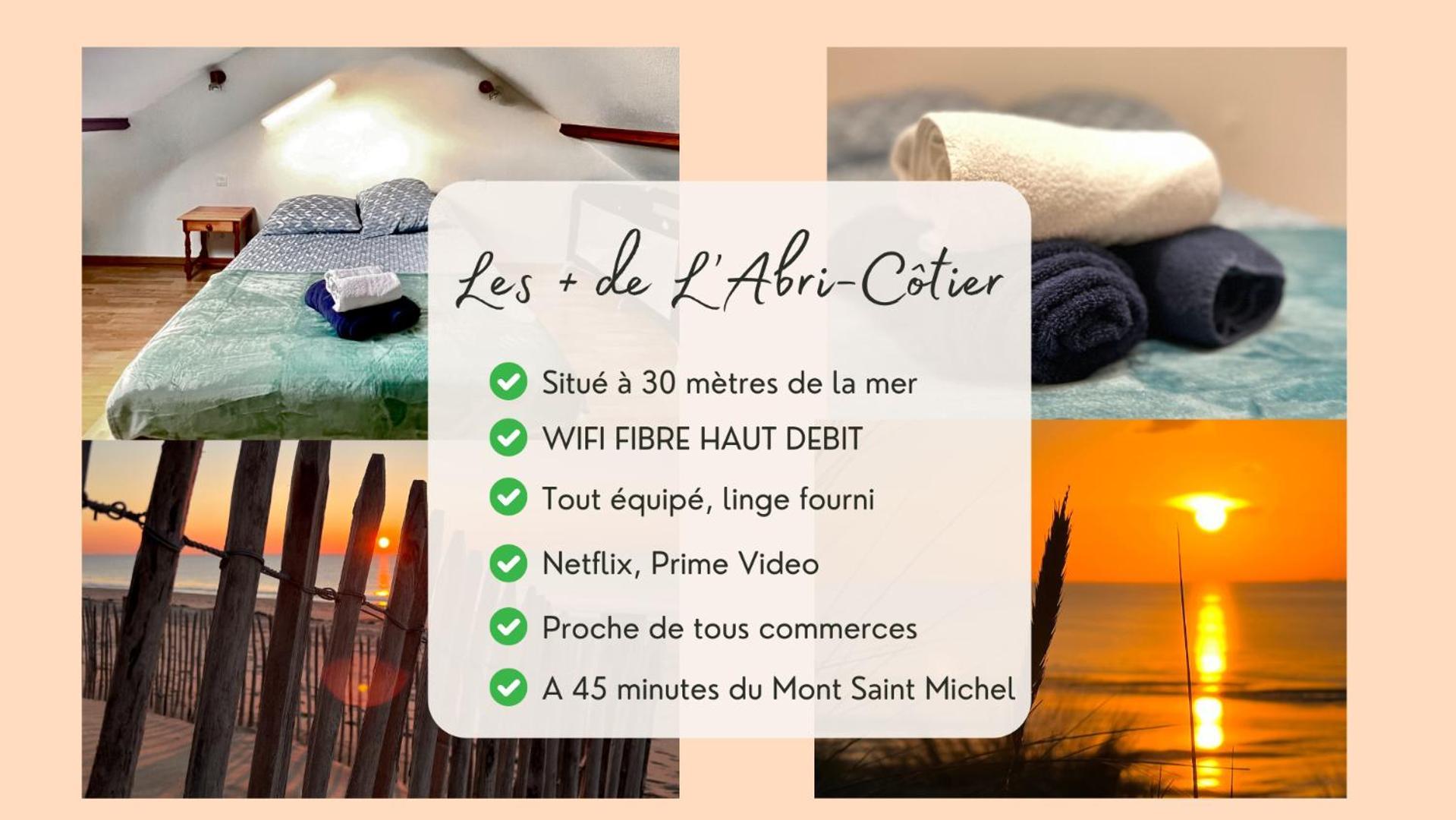 L'abri-cotier A 30 Metres De La Hébergement de vacances